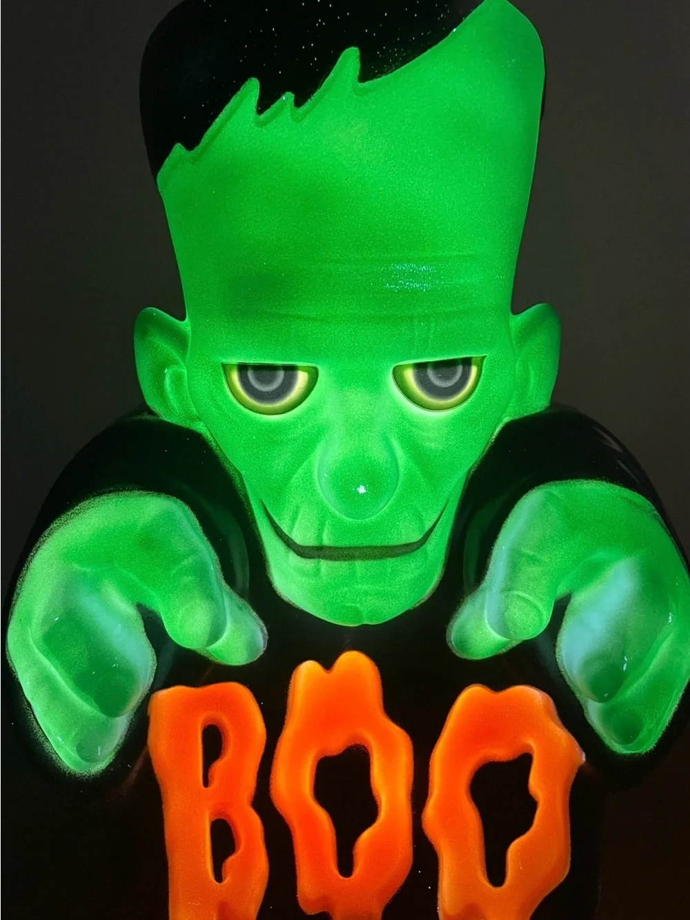 Target 12” Light Up Glow Mold Frankenstein 'BOO' Halloween Decor